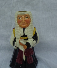 Toby Jug Figurine Lord Chief Justice Made England rare