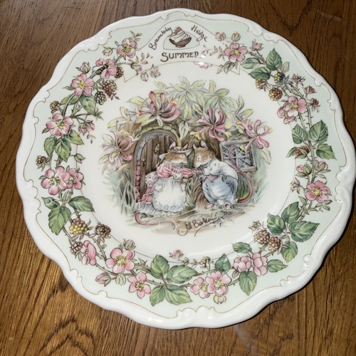 Royal doulton plate brambly - royal,