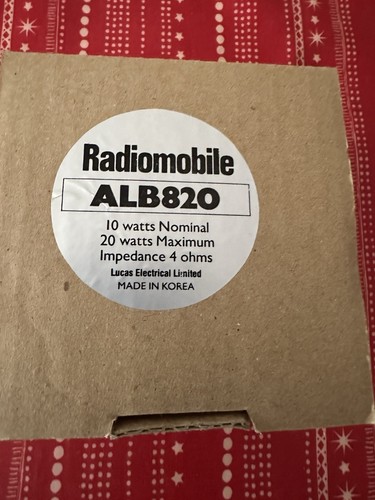 Lucas alb 820 - 820, radiomobile