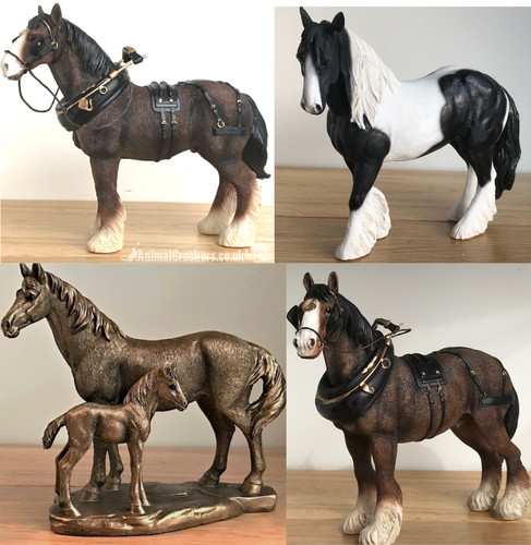 Sale horse shire cob - horse, foal