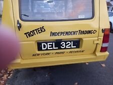 DEL 32L private plate  for del Boy Reliant  only Fools And Horses  delboy van