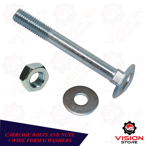 M10 carriage bolts coach - m10,