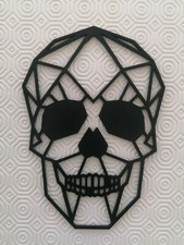 Geometric Skull Wall Art