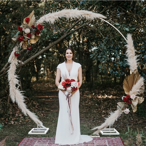 Moongate round wedding - moongate, arch