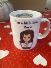Coronation Street Memorabilia I'm alittle like Rosie Drama Queen Ceramic Mug