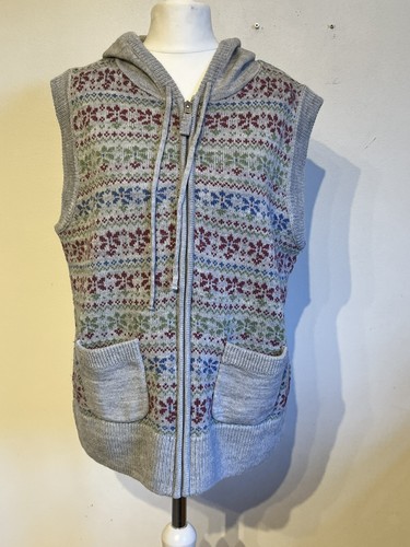 Country rose fair isle hooded - rose,