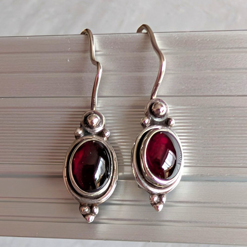 925 sterling silver - silver, oval