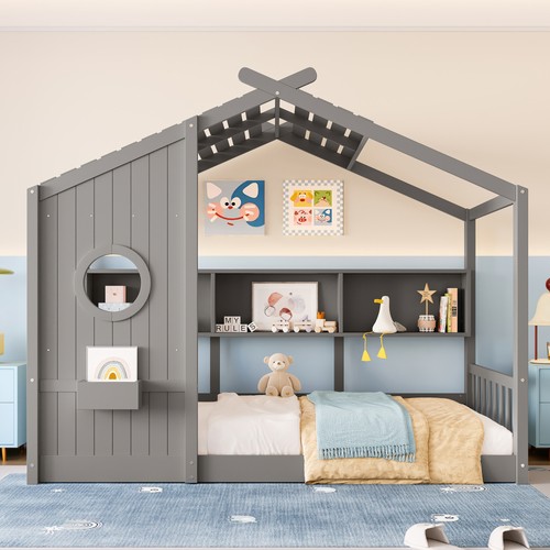 Twin size floor - size, bed