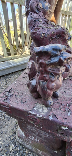 Concrete oriental dragon - concrete,