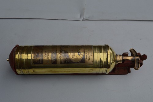 Vintage brass 1955 pyrene - 1955, fire