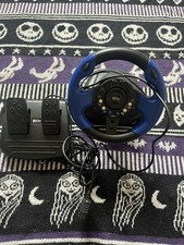 Venom Ps2 PlayStation 2 Steering Wheel and Pedals Driving Accessories Untested