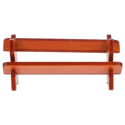 Brown wooden mini bookshelf - brown,