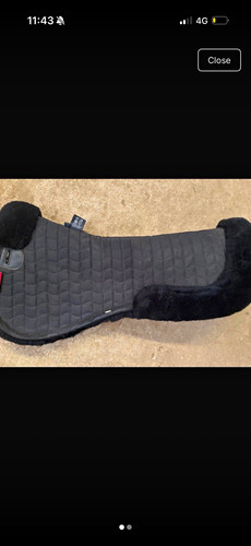 Lemieux black quilted saddle - lemieux,
