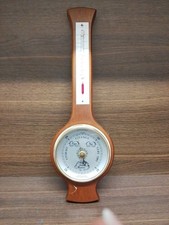Wooden Barometer 