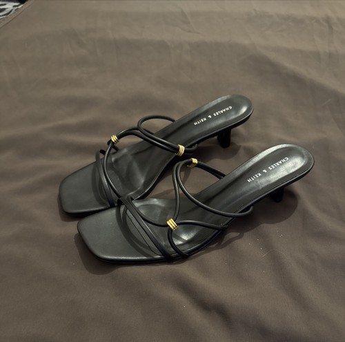 Charles keith black heeled - charles, &