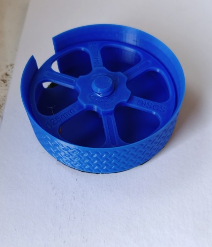 Portable grinding disc - disc, box