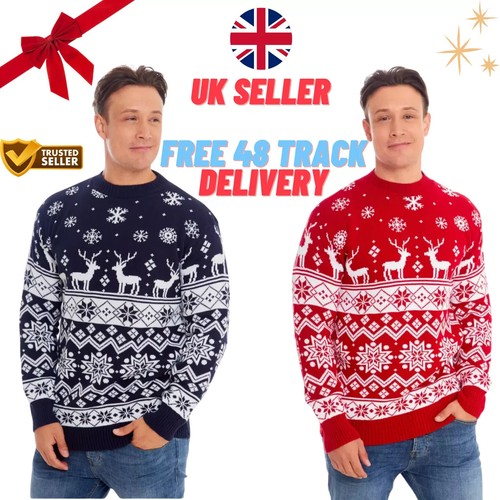 Mens christmas jumper - mens,