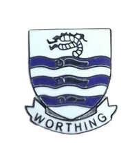 Worthing - Sussex - Quality Enamel Lapel Pin Badge