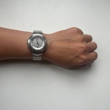 wave ceptor watch from CASIO felite LWQ-300 4306 stainless steel