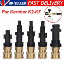 Pressure Washer Adaptor To 1/4" Quick Release Connector Nozzle For Karcher Bosch