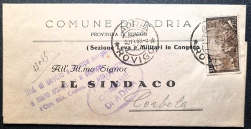 Italy republic 1948 letter - italy,