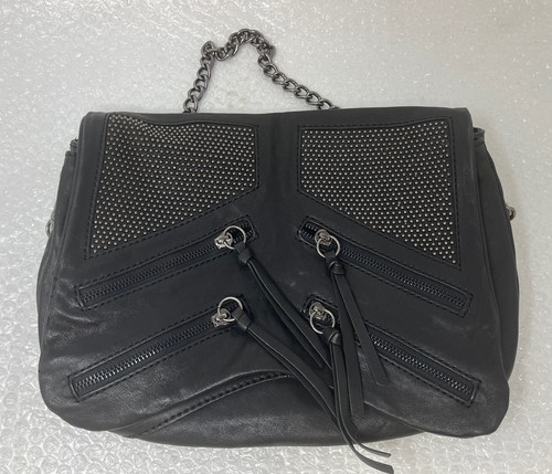 Zara branded black faux - black,