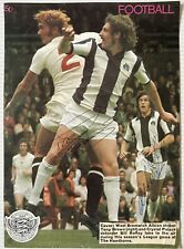 Alan Glover and Tony Brown Signed Magazine Clipping-West Brom