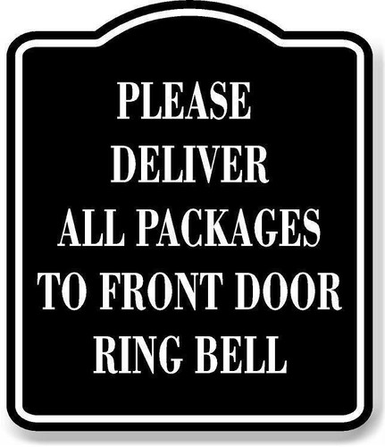 Please deliver all - please, packages