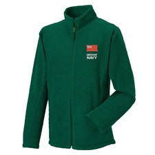 OFFICIAL Merchant Navy Full Zip Fleece Embroidered Logo