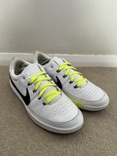 Nike Lunar Waverly Lunarlon Spikeless Waterproof Leather Mens Golf Shoes - UK 10