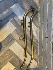 Pair Solid Brass Metal  Horse