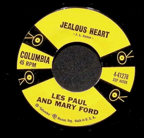 Les paul mary ford - paul, jealous