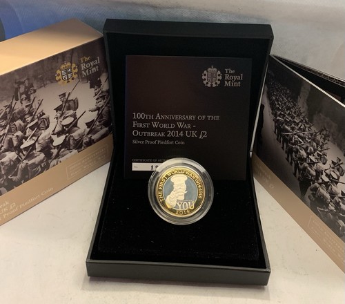 2014 silver proof piedfort 2 - proof,
