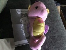 Fisher Price Ocean Wonders Soothe & Glow Seahorse Pink With Instructions