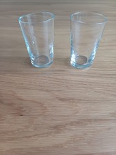 2 sherry/shot vintage glasses 5 cm