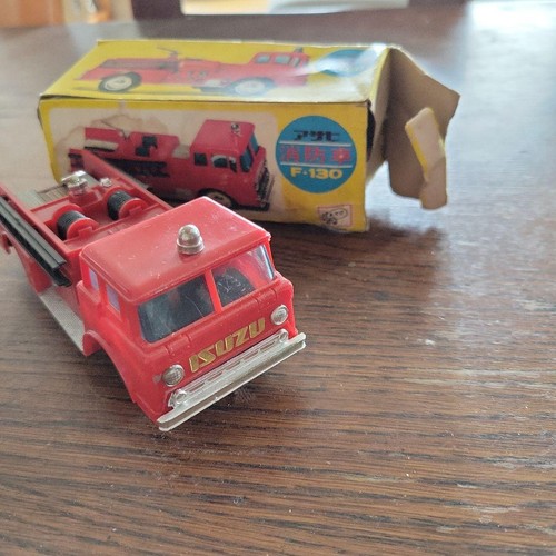 Asahi toy isuzu fire - toy, truck