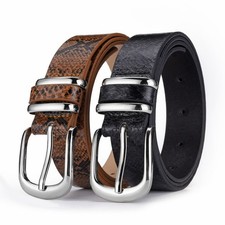 New Snake Women's Belt Fashion Vintage Decorative Teenager Alloy Buckle Belt