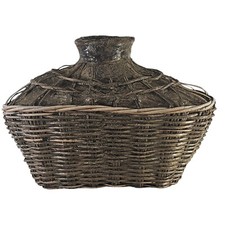 Antique Chinese Willow Basket