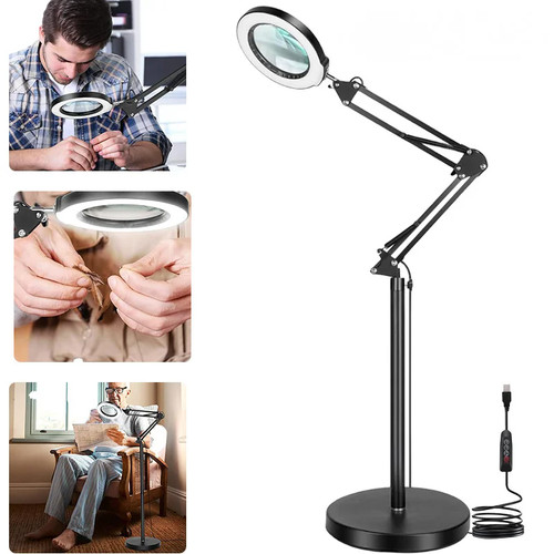 10x lighted magnifying - lighted,