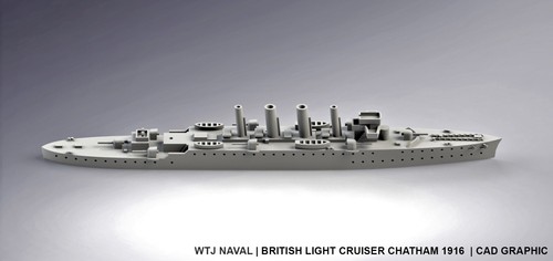Hms chatham ww1 british - chatham,