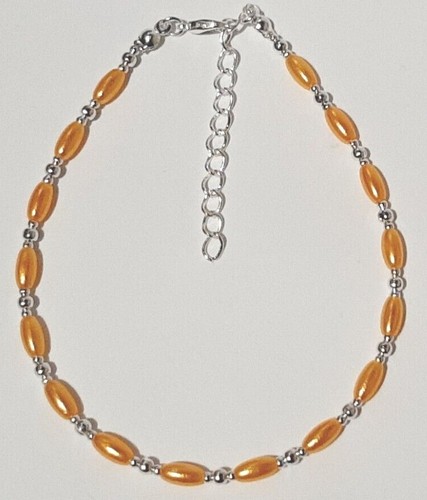 Handmade pearl ankle - handmade, bracelet