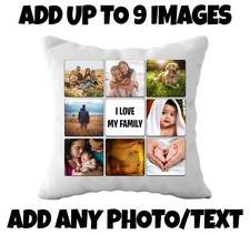 Personalised Pillowcase Cushion Cover Any photos - Father's Day Custom Gift
