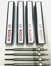 4x Bosch Glow Plugs For Skoda