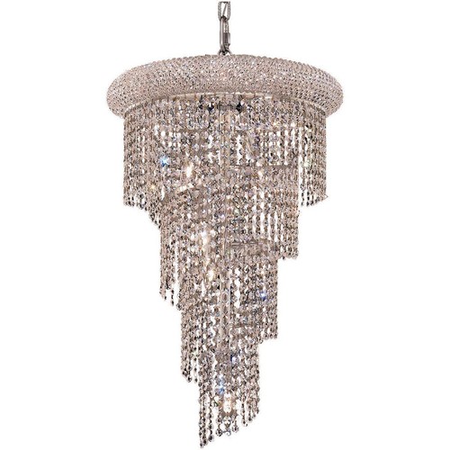 Chrome crystal chandelier - chrome,