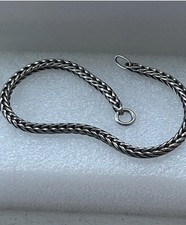 Authentic TROLLBEADS Sterling Silver bracelet  only.21cm without a clasp/lock.