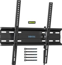 BONTEC Ultra Slim TV Wall Bracket, Tilting TV Wall Mount for 23-60 Inch screen