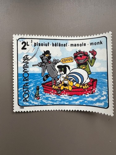 Stamp romania used - stamp, 1989