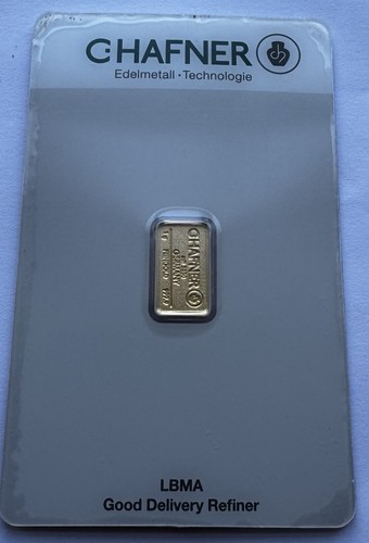 Chafner gold bar - 1g,