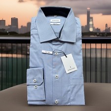 Seidensticker shirt blue - seidensticker,