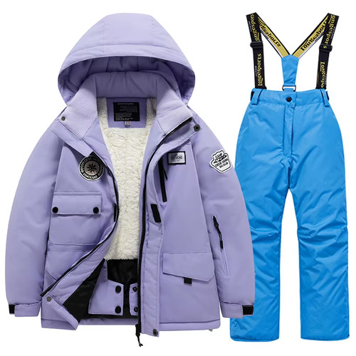 Children ski suit set - ski,